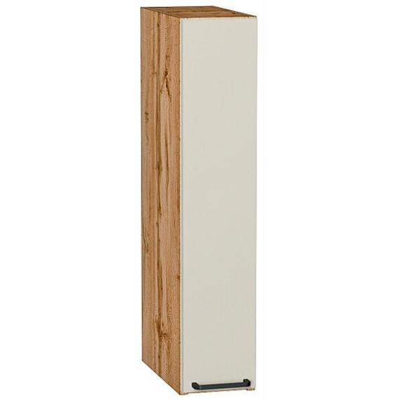 Шкаф верхний бутылочница Флэт Cashmere In 2S/Дуб Вотан 716*150*318