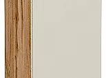 Шкаф верхний бутылочница Флэт Cashmere In 2S/Дуб Вотан 716*200*318