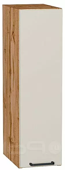 Шкаф верхний бутылочница Флэт Cashmere In 2S/Дуб Вотан 716*200*318