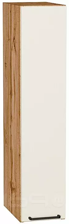 Шкаф верхний бутылочница Флэт Cashmere In 2S/Дуб Вотан 920*200*318