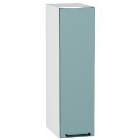 Шкаф верхний бутылочница Флэт Grey-green In 2S/Белый 716*200*318