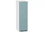 Шкаф верхний бутылочница Флэт Grey-green In 2S/Белый 716*200*318