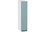 Шкаф верхний бутылочница Флэт Grey-green In 2S/Белый 716*150*318