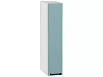 Шкаф верхний бутылочница Флэт Grey-green In 2S/Белый 716*150*318