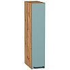 tumb 1 - Шкаф верхний бутылочница Флэт Grey-green In 2S/Дуб Вотан 716*150*318