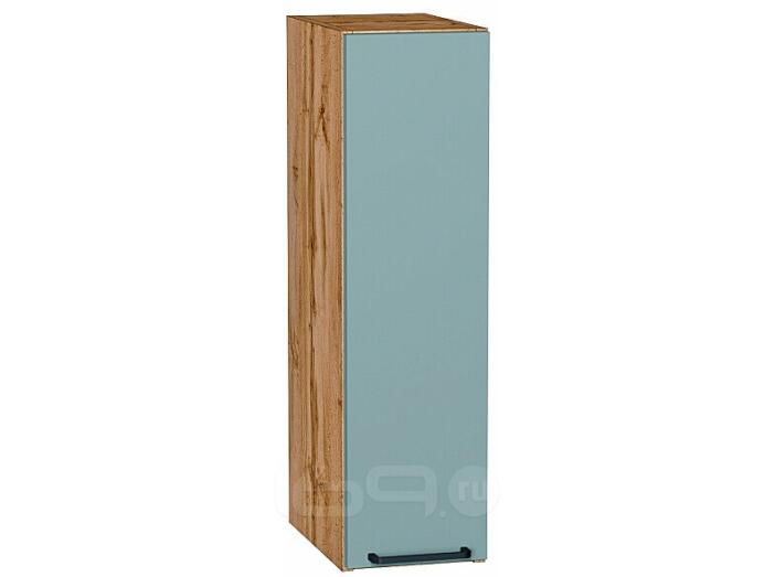 Шкаф верхний бутылочница Флэт Grey-green In 2S/Дуб Вотан 716*200*318