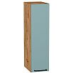 tumb 1 - Шкаф верхний бутылочница Флэт Grey-green In 2S/Дуб Вотан 716*200*318