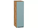 Шкаф верхний бутылочница Флэт Grey-green In 2S/Дуб Вотан 716*200*318