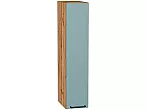 Шкаф верхний бутылочница Флэт Grey-green In 2S/Дуб Вотан 920*200*318