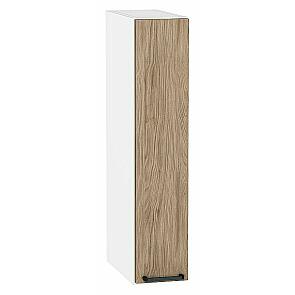 Шкаф верхний бутылочница Флэт Natural Casella Oak 2S/Белый 716*150*318