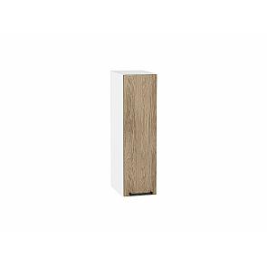 Шкаф верхний бутылочница Флэт Natural Casella Oak 2S/Белый 716*200*318