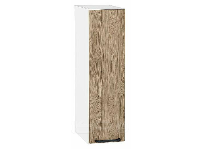 Шкаф верхний бутылочница Флэт Natural Casella Oak 2S/Белый 716*200*318