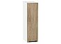 Шкаф верхний бутылочница Флэт Natural Casella Oak 2S/Белый 716*200*318