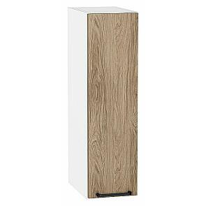 Шкаф верхний бутылочница Флэт Natural Casella Oak 2S/Белый 716*200*318