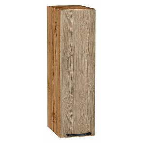 Шкаф верхний бутылочница Флэт Natural Casella Oak 2S/Дуб Вотан 716*200*318