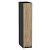 Шкаф верхний бутылочница Флэт Natural Casella Oak 2S/Graphite 716*150*318