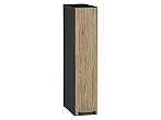 Шкаф верхний бутылочница Флэт Natural Casella Oak 2S/Graphite 716*150*318