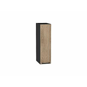 Шкаф верхний бутылочница Флэт Natural Casella Oak 2S/Graphite 716*200*318