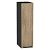 Шкаф верхний бутылочница Флэт Natural Casella Oak 2S/Graphite 716*200*318