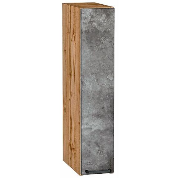 Шкаф верхний бутылочница Флэт Temple Stone 2S/Дуб Вотан 716*150*318