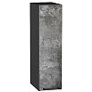 tumb 1 - Шкаф верхний бутылочница Флэт Temple Stone 2S/Graphite 716*200*318