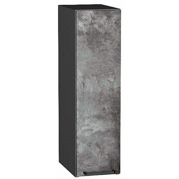 Шкаф верхний бутылочница Флэт Temple Stone 2S/Graphite 716*200*318