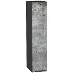 Шкаф верхний бутылочница Флэт Temple Stone 2S/Graphite 920*200*318