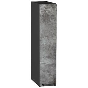 Шкаф верхний бутылочница Флэт Temple Stone 2S/Graphite 716*150*318