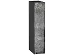 Шкаф верхний бутылочница Флэт Temple Stone 2S/Graphite 716*150*318