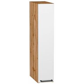 Шкаф верхний бутылочница Флэт White In 2S/Дуб Вотан 716*150*318