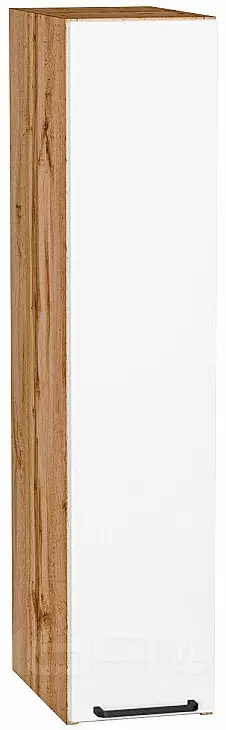 Шкаф верхний бутылочница Флэт White In 2S/Дуб Вотан 920*200*318