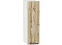 Шкаф верхний бутылочница Флэт Wotan Oak 2S/Белый 716*200*318