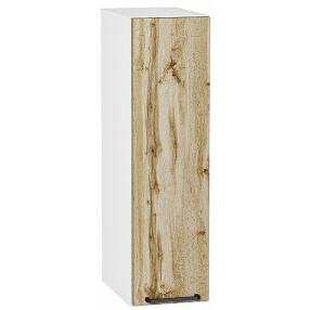 Шкаф верхний бутылочница Флэт Wotan Oak 2S/Белый 716*200*318