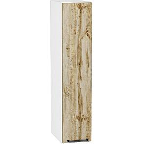 Шкаф верхний бутылочница Флэт Wotan Oak 2S/Белый 920*200*318