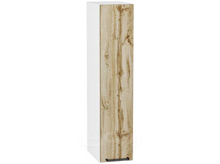 Шкаф верхний бутылочница Флэт Wotan Oak 2S/Белый 920*200*318