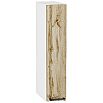tumb 1 - Шкаф верхний бутылочница Флэт Wotan Oak 2S/Белый 716*150*318