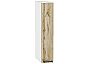 Шкаф верхний бутылочница Флэт Wotan Oak 2S/Белый 716*150*318