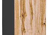 Шкаф верхний бутылочница Флэт Wotan Oak 2S/Graphite 716*200*318