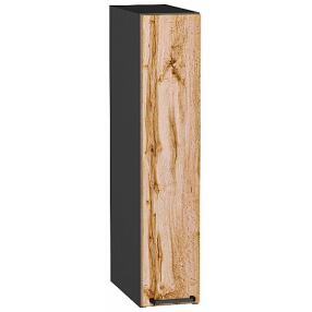 Шкаф верхний бутылочница Флэт Wotan Oak 2S/Graphite 716*150*318