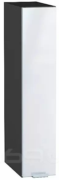 Шкаф верхний бутылочница Фьюжн Angel Graphite 716*150*320