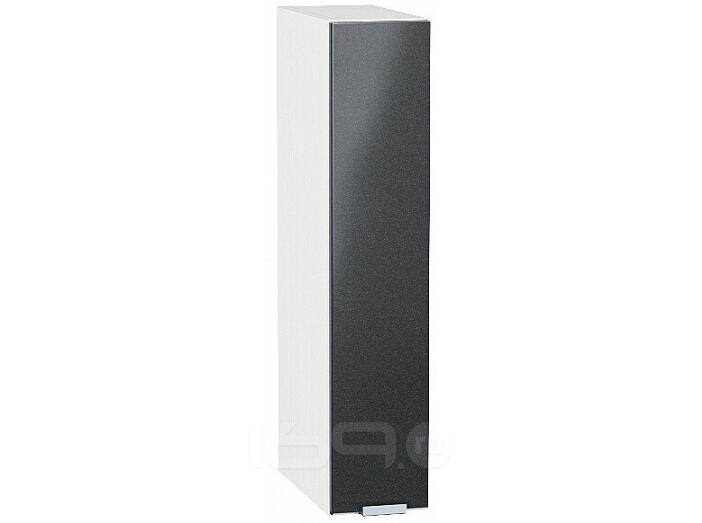 Шкаф верхний бутылочница Фьюжн Anthracite Белый 716*150*320