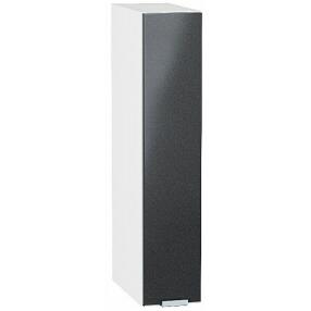 Шкаф верхний бутылочница Фьюжн Anthracite Белый 716*150*320