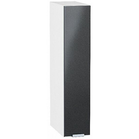 Шкаф верхний бутылочница Фьюжн Anthracite Белый 716*150*320