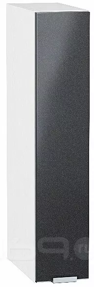 Шкаф верхний бутылочница Фьюжн Anthracite Белый 716*150*320