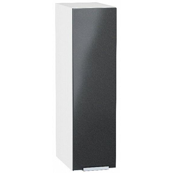 Шкаф верхний бутылочница Фьюжн Anthracite Белый 716*200*320