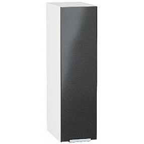 Шкаф верхний бутылочница Фьюжн Anthracite Белый 716*200*320