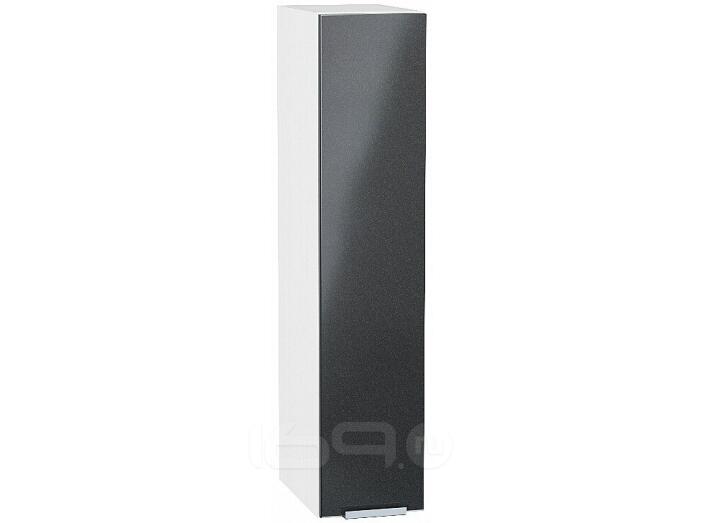 Шкаф верхний бутылочница Фьюжн Anthracite Белый 920*200*320