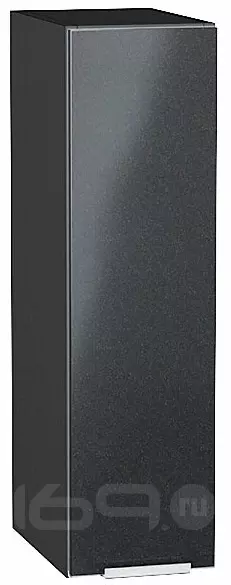 Шкаф верхний бутылочница Фьюжн Anthracite Graphite 716*200*320