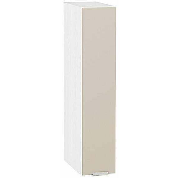 Шкаф верхний бутылочница Фьюжн Cream Silk/Белый 716*150*320