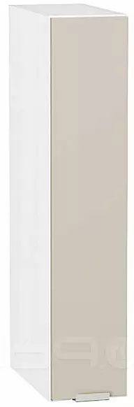 Шкаф верхний бутылочница Фьюжн Cream Silk/Белый 716*150*320